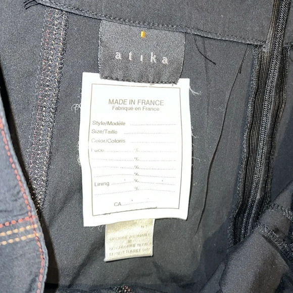 Atika vintage style Embroidered asymmetrical A line Skirt  Sz M/L - Picture 5 of 13